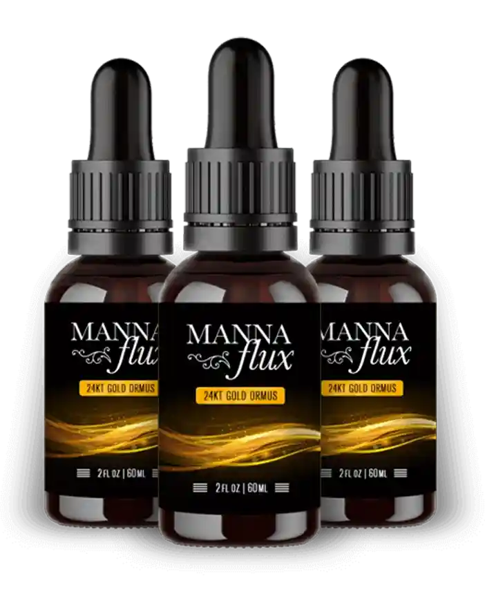 MannaFlux 24KT Gold Ormus — Metabolic Support Liquid Drops 2 fl oz